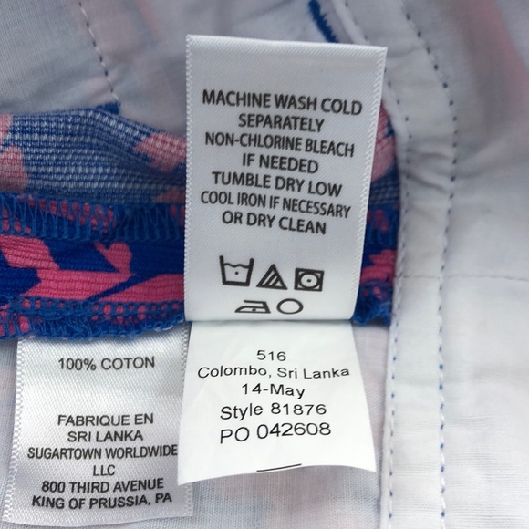 Lilly Pulitzer Rollin In The Grass Callahan Shorts - Picture 7 of 7